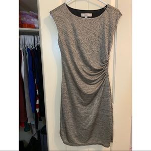 Ann Taylor Loft gray dress